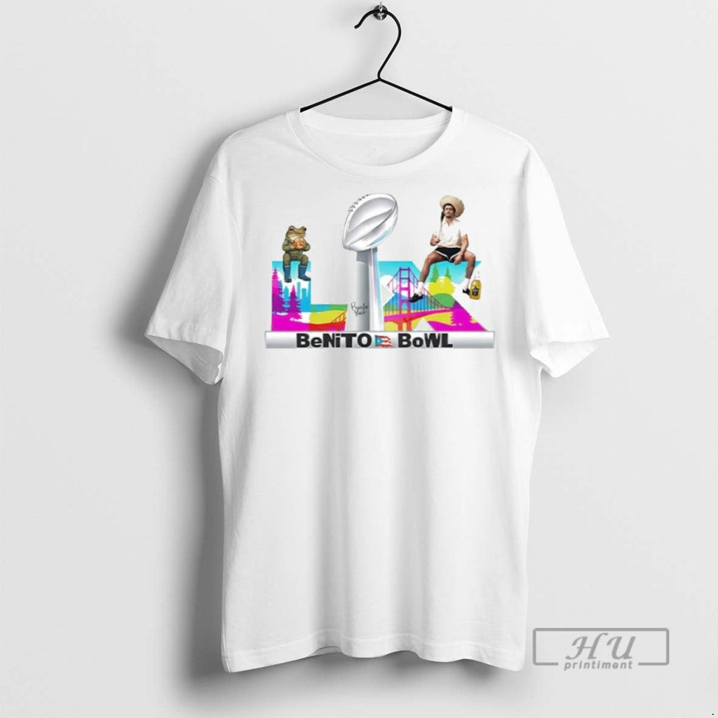 Officials Trending Bad Bunny Benito Bowl Puerto Rico - Adult & Kids T-Shirts, Sweatshirts & Hoodies apparel design preview 1
