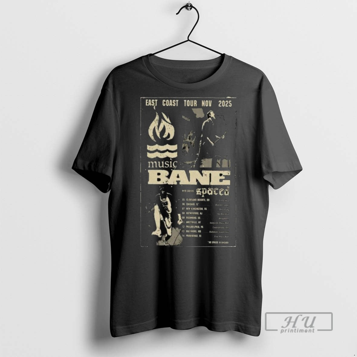 Officials Trending Bane Music Fall Tour 2025 Long - Adult & Kids T-Shirts, Sweatshirts & Hoodies apparel design preview 1