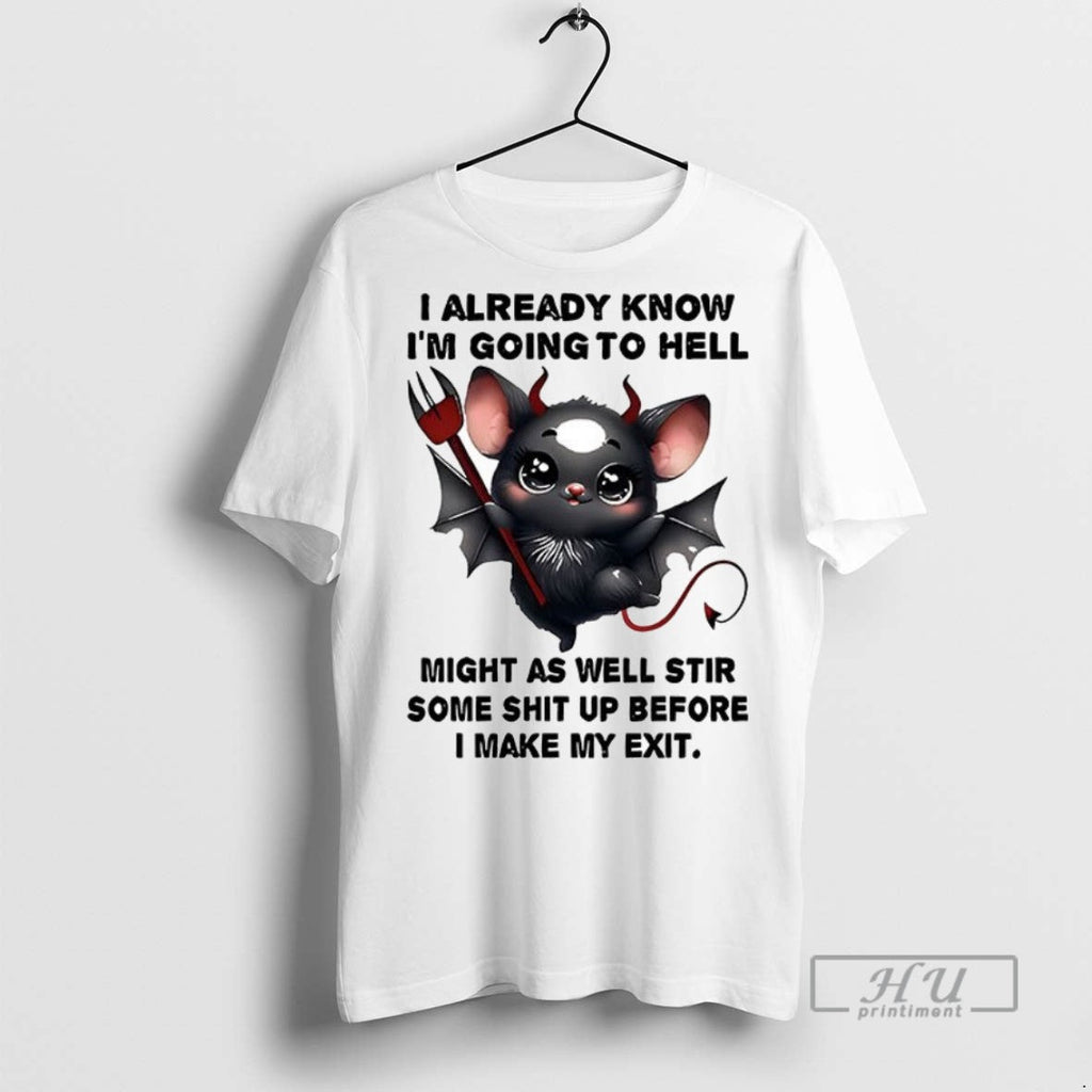 Officials Trending Bat I Already Know Im Going To - Adult & Kids T-Shirts, Sweatshirts & Hoodies apparel design preview 1
