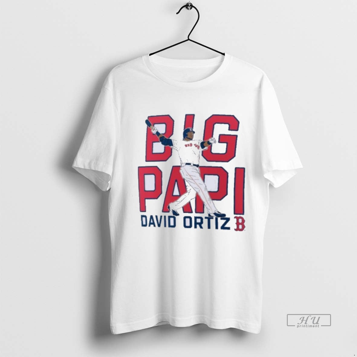 Officials Trending Big Papi David Ortiz Boston Red - Adult & Kids T-Shirts, Sweatshirts & Hoodies apparel design preview 1