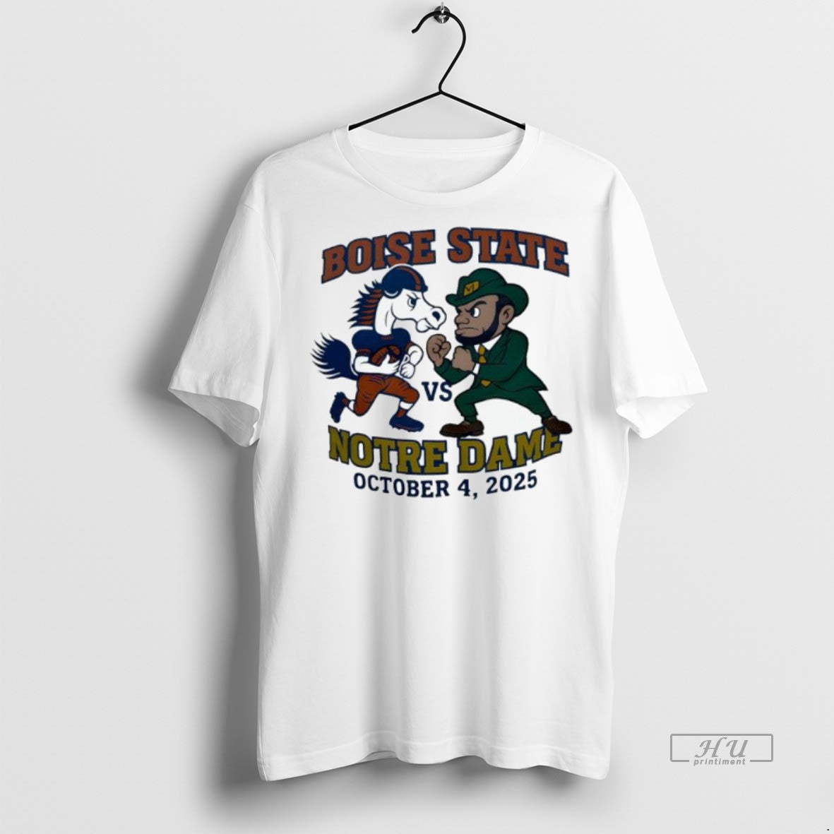 Officials Trending Boise State And Notre Dame - Adult & Kids T-Shirts, Sweatshirts & Hoodies apparel design preview 1