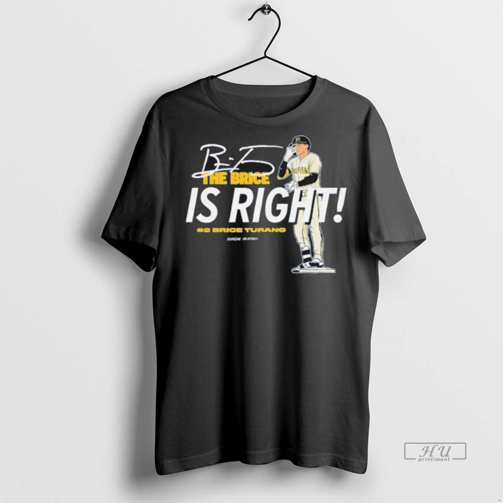 Officials Trending Brice Turang The Is Right Sweater - Adult & Kids T-Shirts, Sweatshirts & Hoodies apparel design preview 1