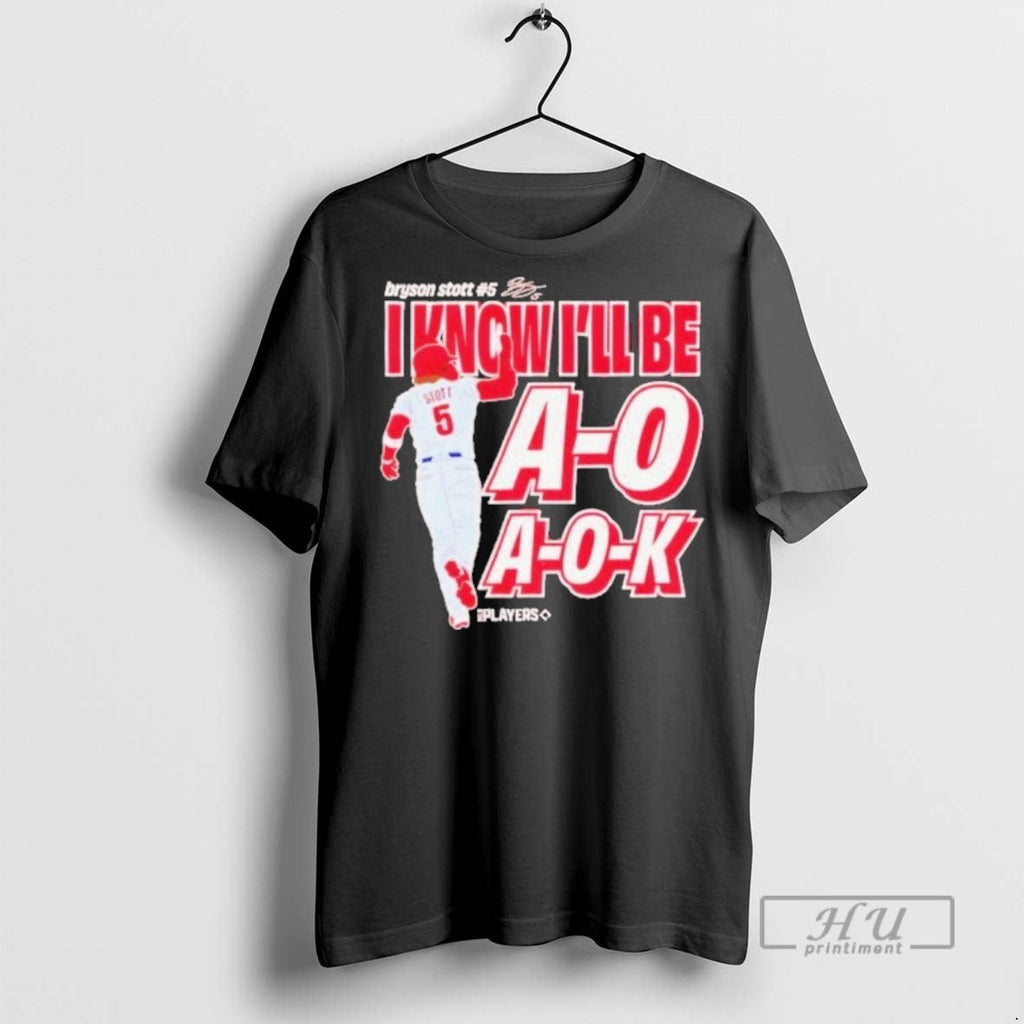 Officials Trending Bryson Stott A O K - Adult & Kids T-Shirts, Sweatshirts & Hoodies apparel design preview 1