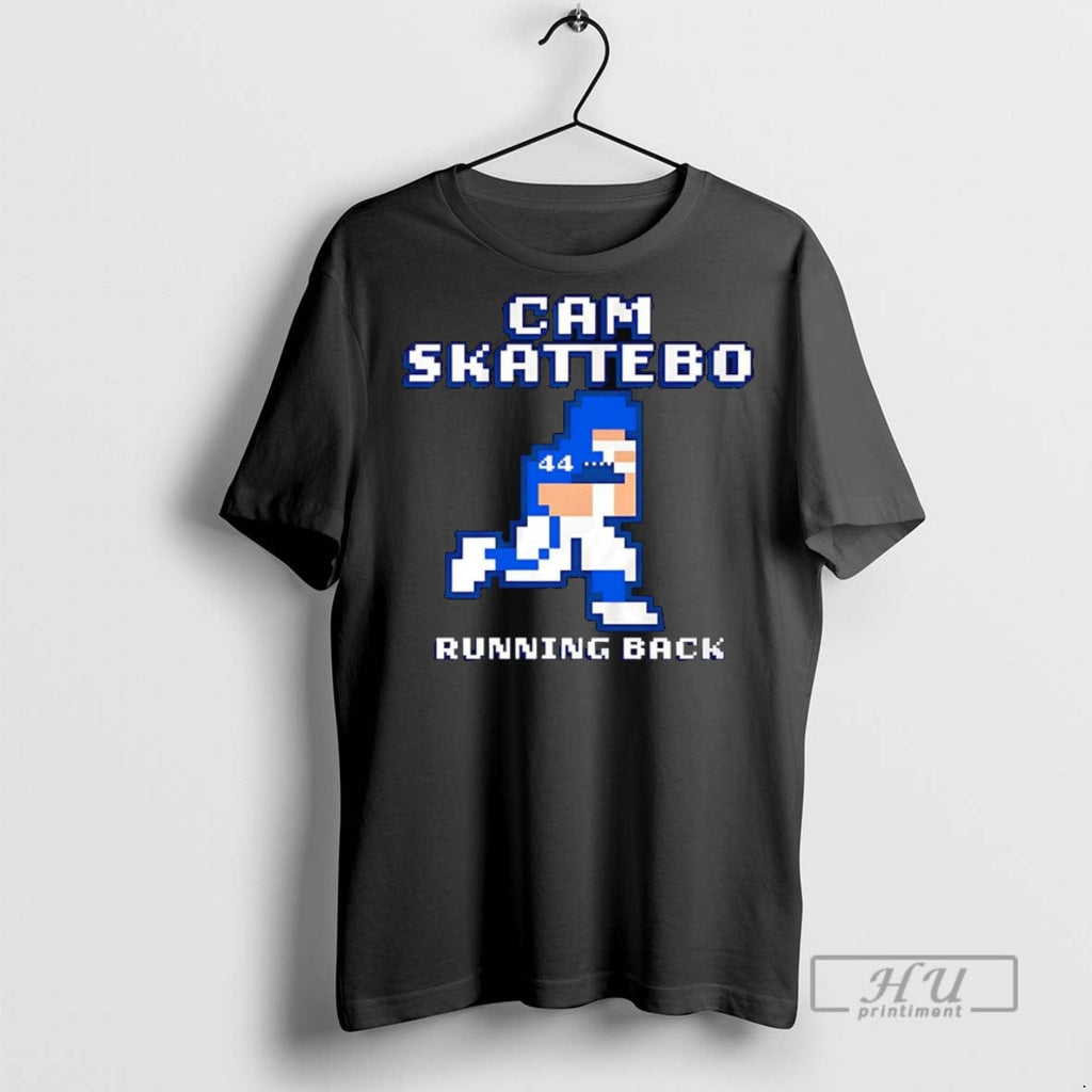 Officials Trending Cam Skattebo Pixel Running Back - Adult & Kids T-Shirts, Sweatshirts & Hoodies apparel design preview 1