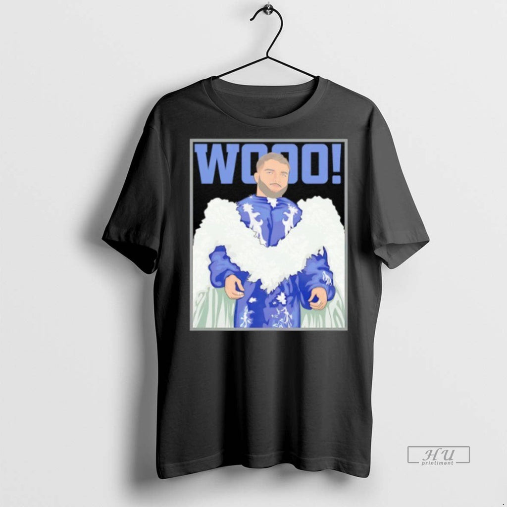 Officials Trending Cameron Skattebo Wooo New York - Adult & Kids T-Shirts, Sweatshirts & Hoodies apparel design preview 1