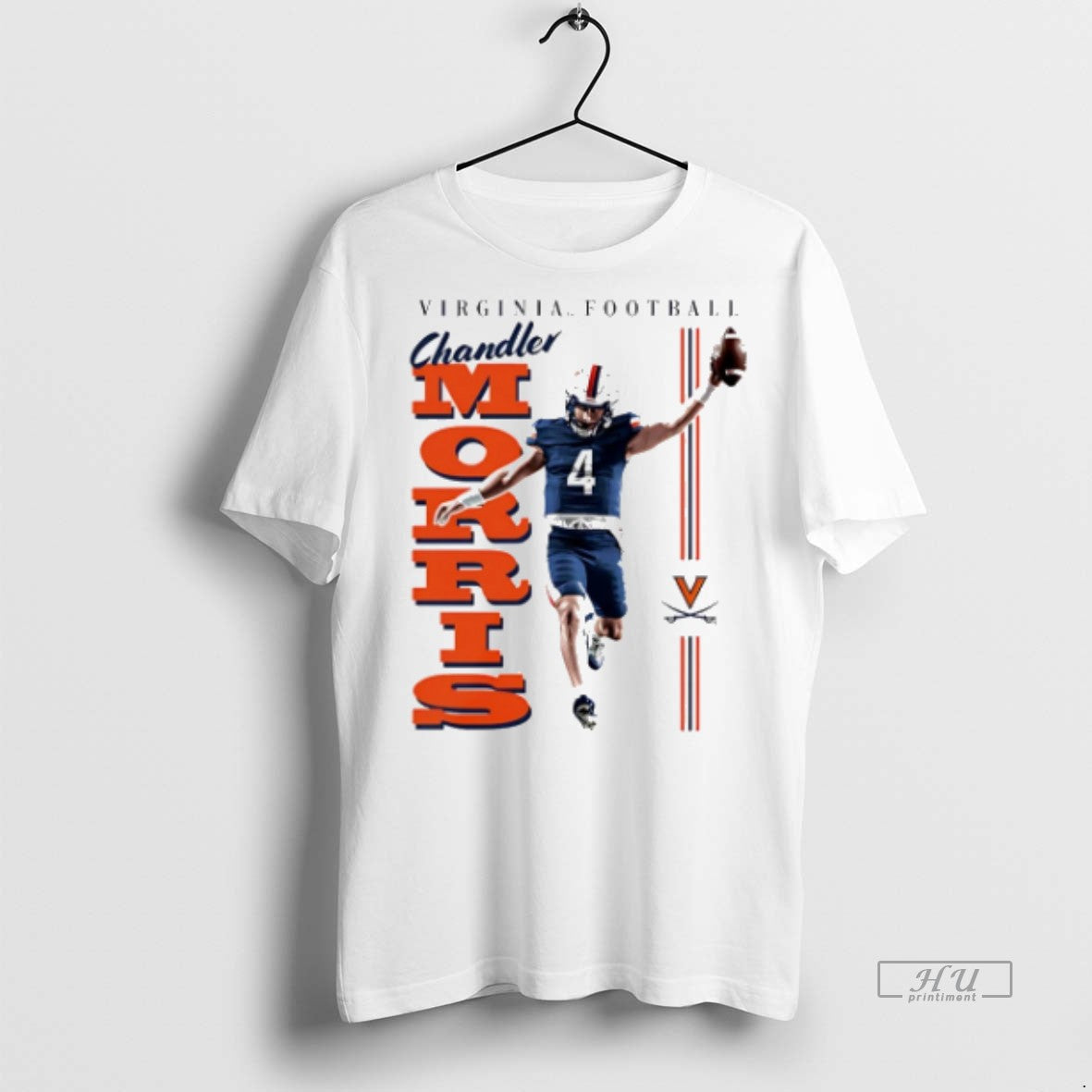 Officials Trending Chandler Morris Virginia Cavaliers - Adult & Kids T-Shirts, Sweatshirts & Hoodies apparel design preview 1