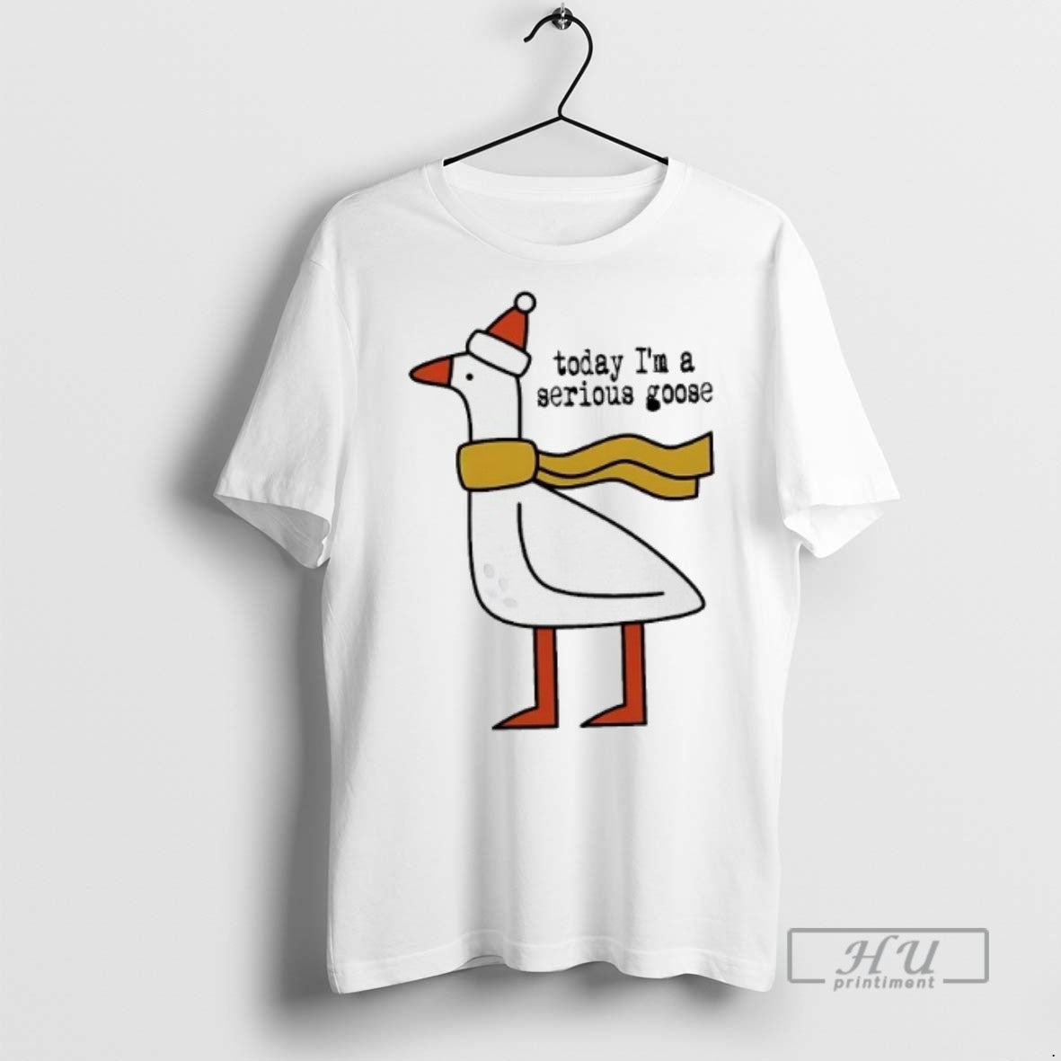 Officials Trending Christmas Today Im A Serious Goose - Adult & Kids T-Shirts, Sweatshirts & Hoodies apparel design preview 1