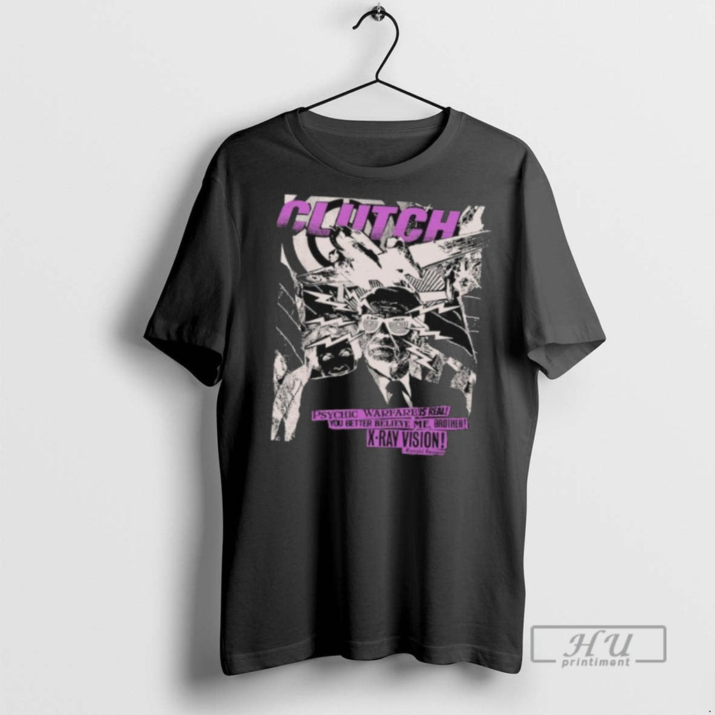 Officials Trending Clutch Psychic Warfare Is Real You - Adult & Kids T-Shirts, Sweatshirts & Hoodies apparel design preview 1