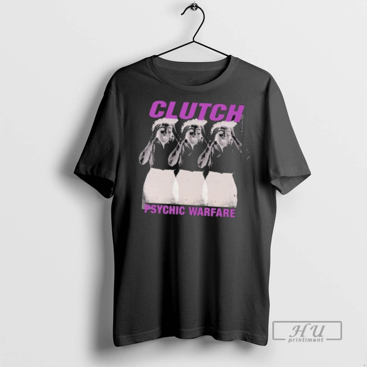 Officials Trending Clutch Psychic Warfare Screaming - Adult & Kids T-Shirts, Sweatshirts & Hoodies apparel design preview 1
