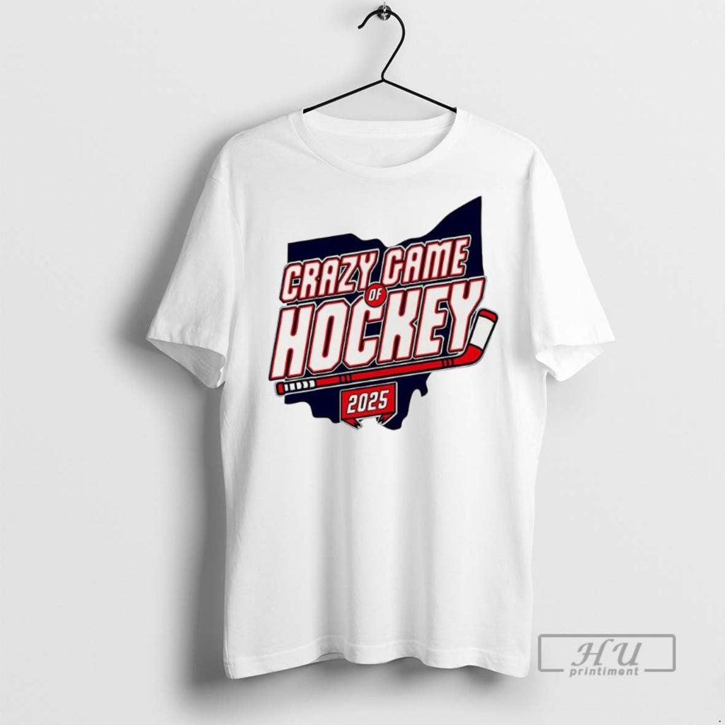 Officials Trending Crazy Game Of Hockey 2025 Nhl - Adult & Kids T-Shirts, Sweatshirts & Hoodies apparel design preview 1