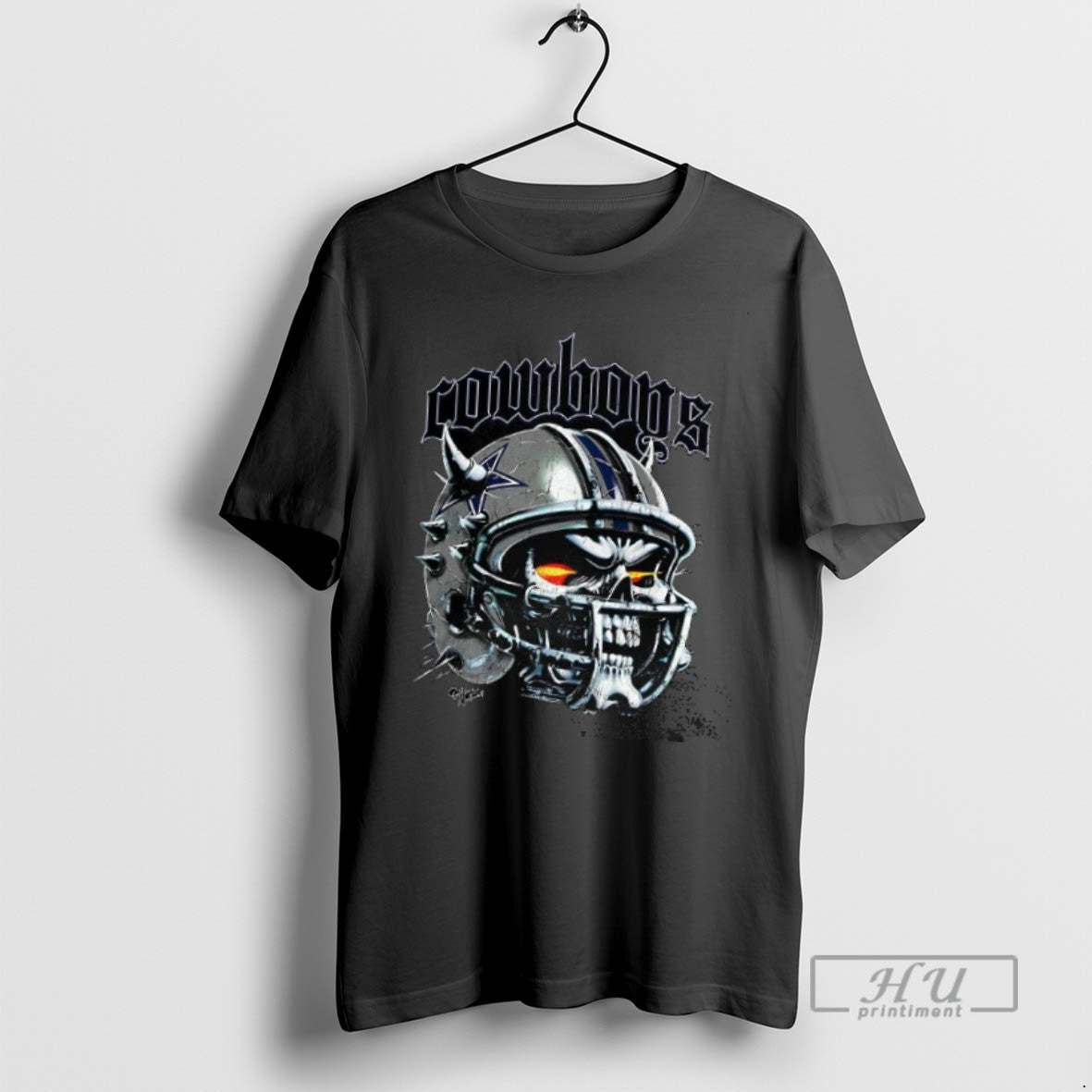 Officials Trending Dallas Cowboys Football Skull - Adult & Kids T-Shirts, Sweatshirts & Hoodies apparel design preview 1