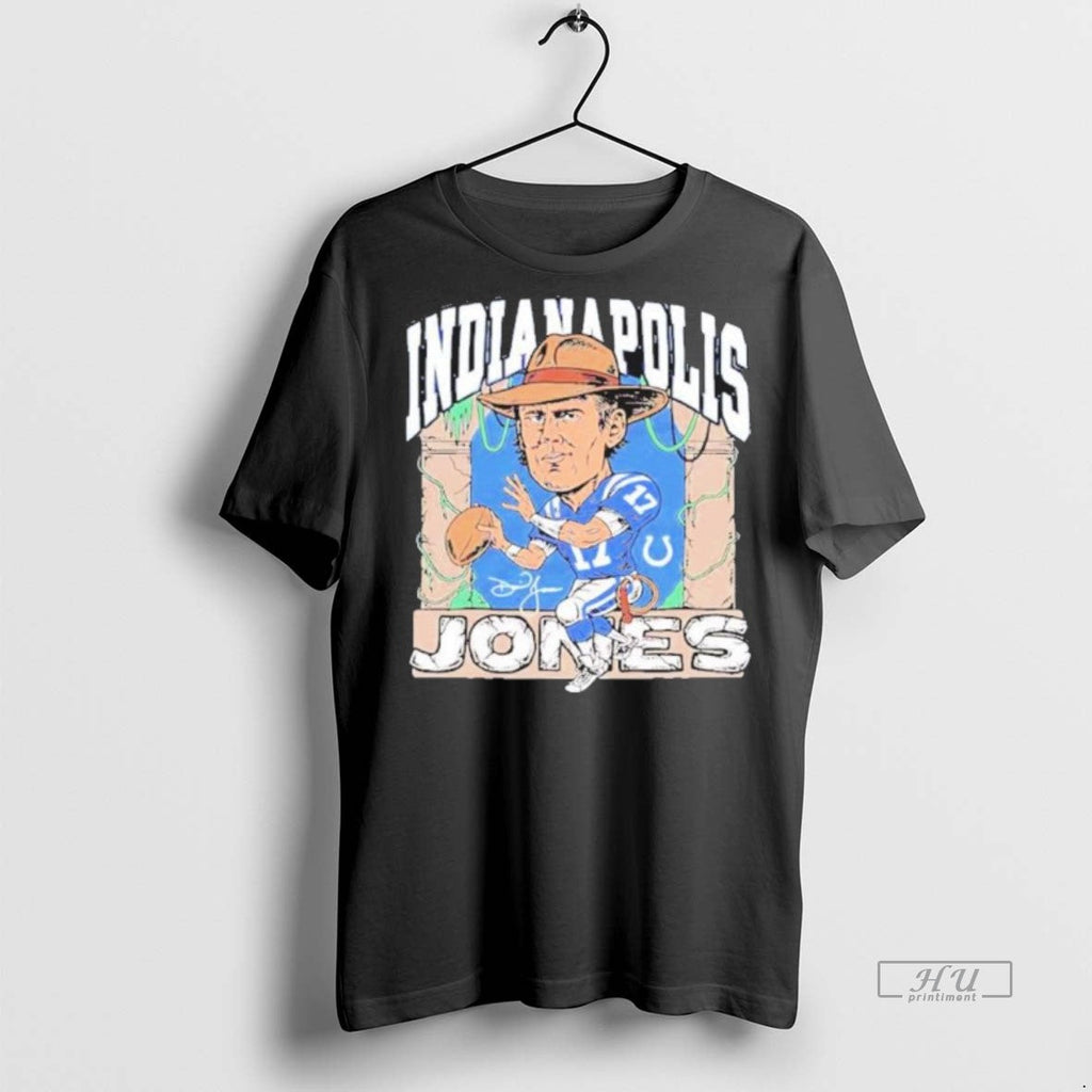 Officials Trending Daniel Jones Indianapolis Colts - Adult & Kids T-Shirts, Sweatshirts & Hoodies apparel design preview 1