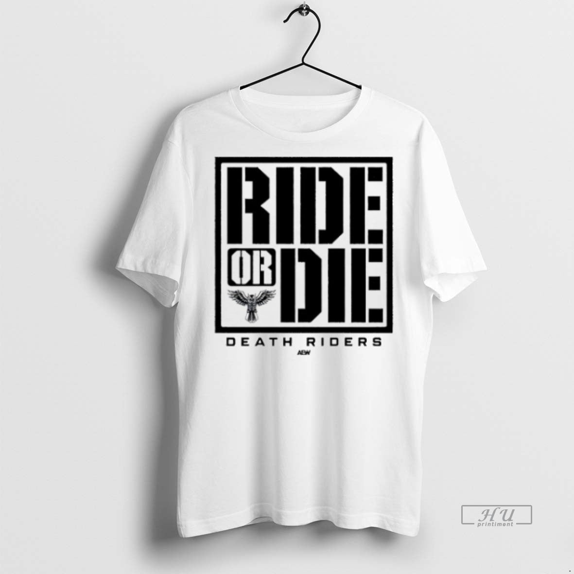 Officials Trending Death Riders Ride Or Die Aew - Adult & Kids T-Shirts, Sweatshirts & Hoodies apparel design preview 1