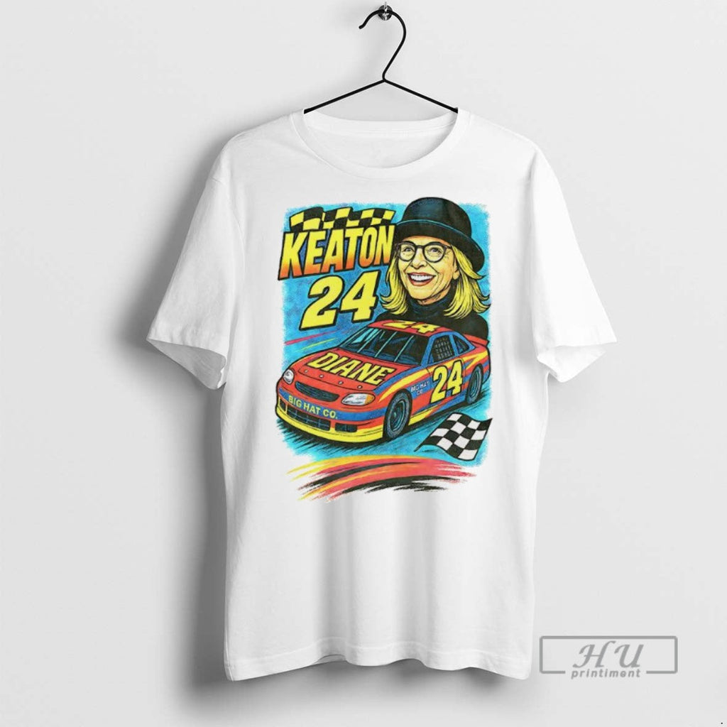 Officials Trending Diane Keaton Nascar Racing 90s Big - Adult & Kids T-Shirts, Sweatshirts & Hoodies apparel design preview 1