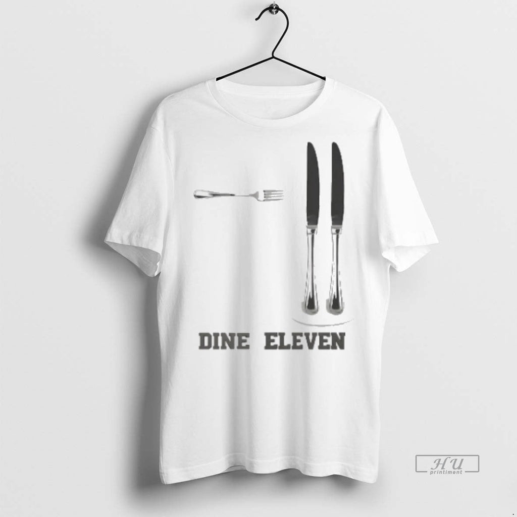 Officials Trending Dine Eleven Knife And Fork 9 11 - Adult & Kids T-Shirts, Sweatshirts & Hoodies apparel design preview 1