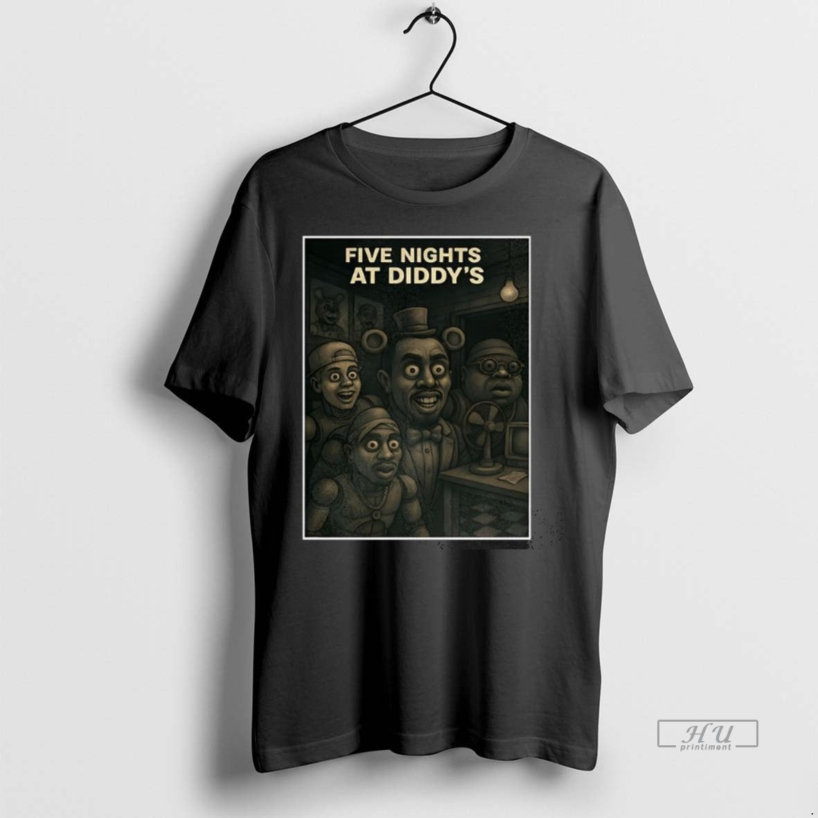 Officials Trending Five Nights At Diddys Caricature - Adult & Kids T-Shirts, Sweatshirts & Hoodies apparel design preview 1