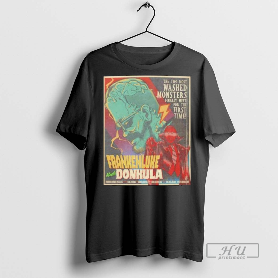 Officials Trending Frankenluke Donkula The Two Most - Adult & Kids T-Shirts, Sweatshirts & Hoodies apparel design preview 1