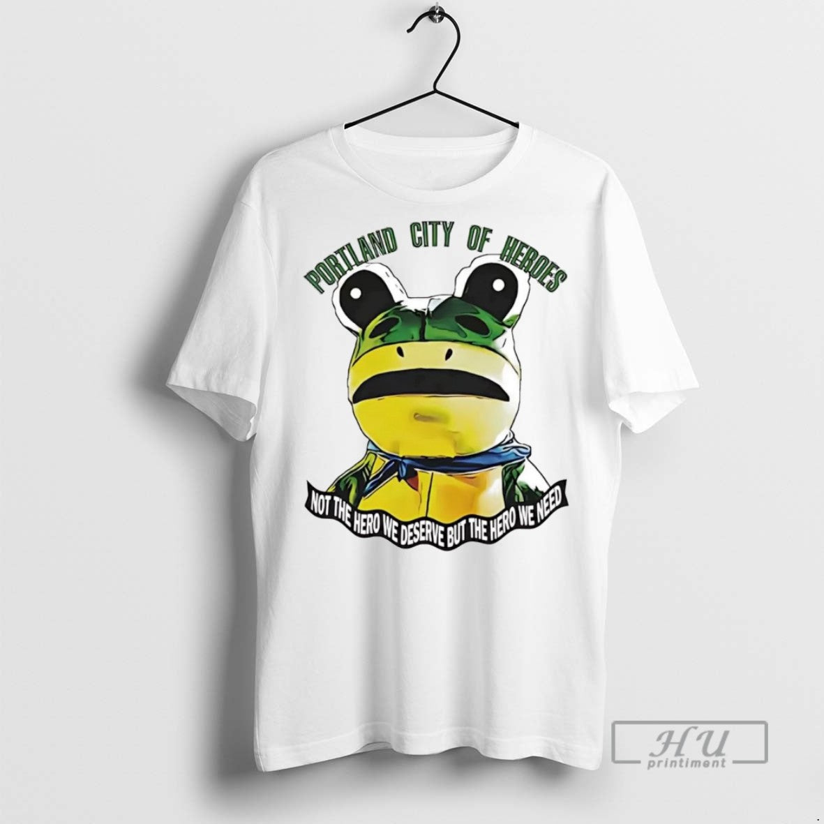 Officials Trending Frog Portland City Of Heroes Not - Adult & Kids T-Shirts, Sweatshirts & Hoodies apparel design preview 1
