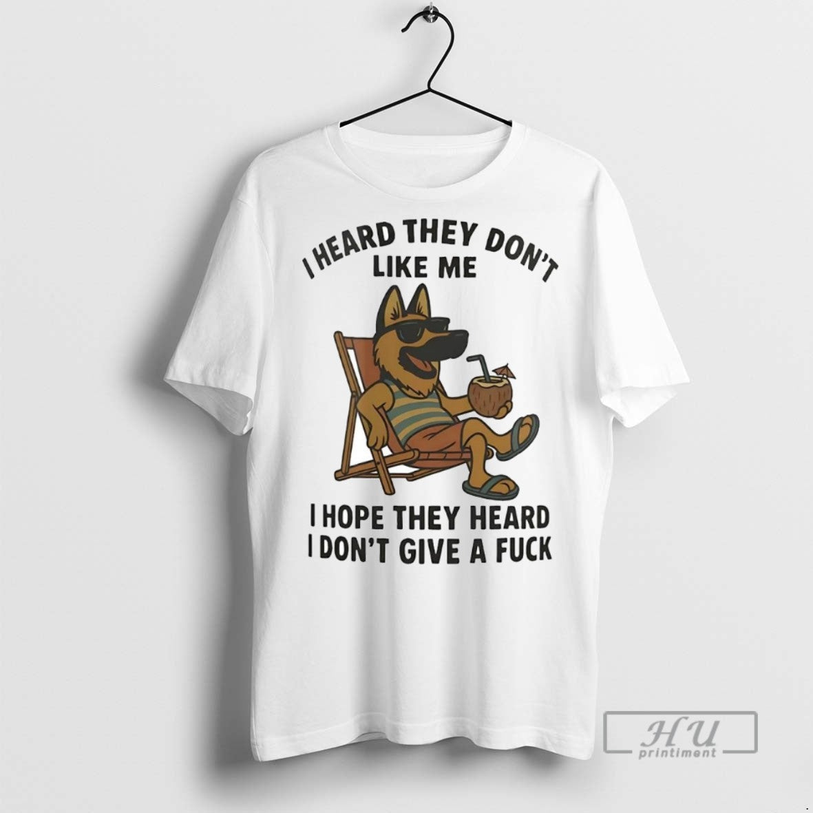 Officials Trending German Shepherd I Heard They Dont - Adult & Kids T-Shirts, Sweatshirts & Hoodies apparel design preview 1
