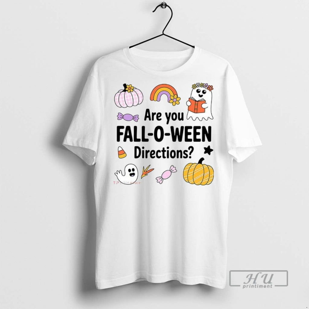 Officials Trending Ghost Are You Fall O Ween - Adult & Kids T-Shirts, Sweatshirts & Hoodies apparel design preview 1