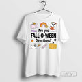 Officials Trending Ghost Are You Fall O Ween - Adult & Kids T-Shirts, Sweatshirts & Hoodies apparel design preview 1