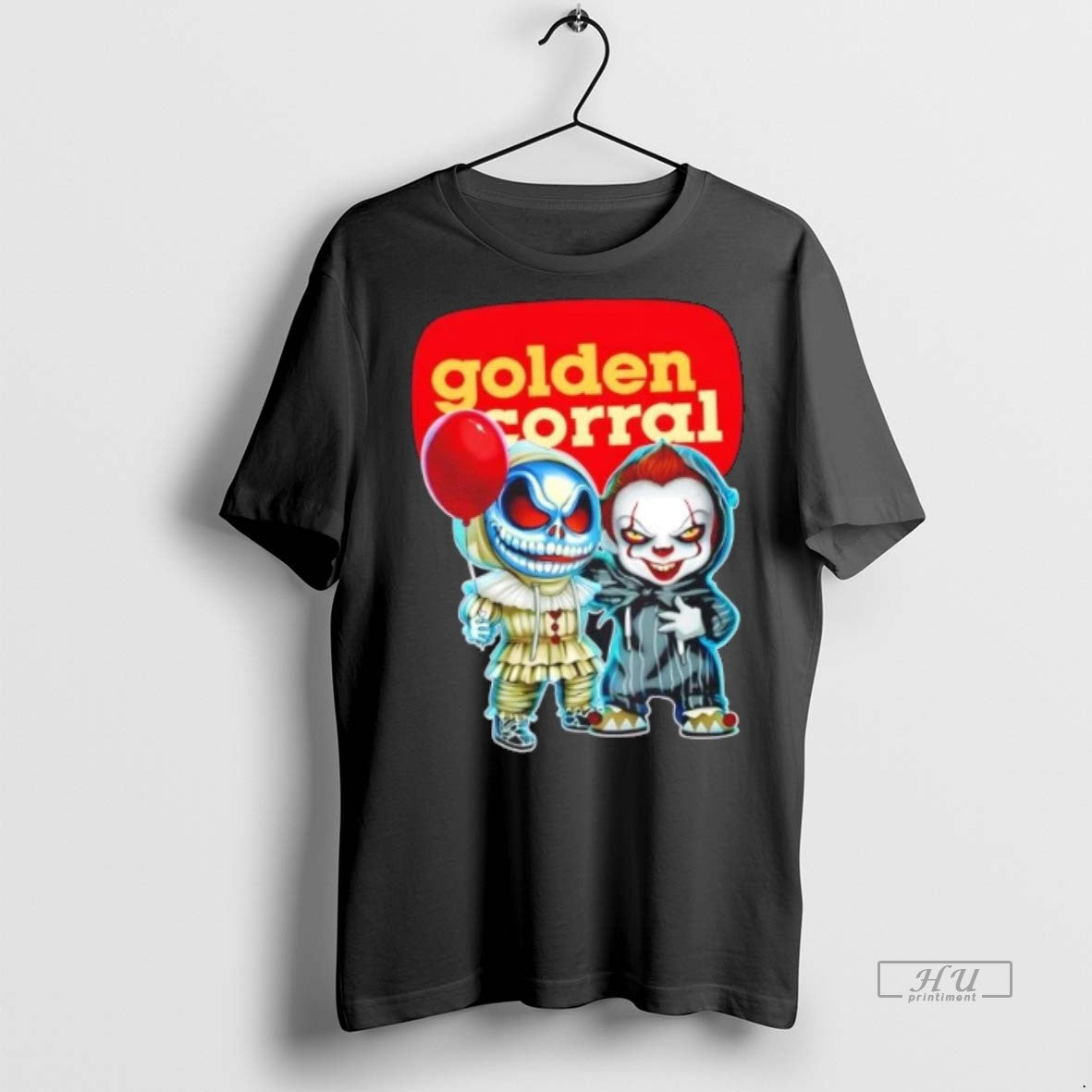 Officials Trending Golden Corral X Jack Skellington - Adult & Kids T-Shirts, Sweatshirts & Hoodies apparel design preview 1
