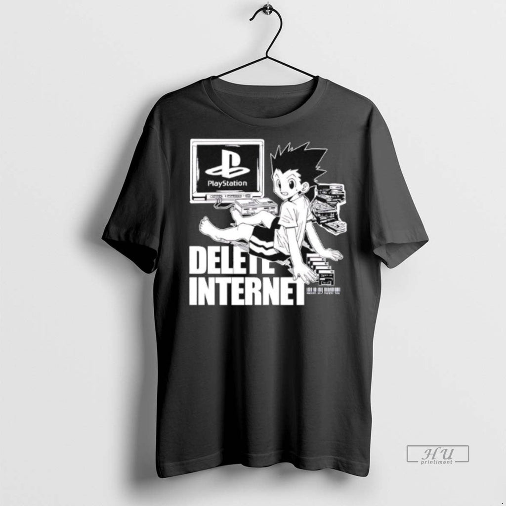 Officials Trending Gon Freecss Hunter X Playstation - Adult & Kids T-Shirts, Sweatshirts & Hoodies apparel design preview 1