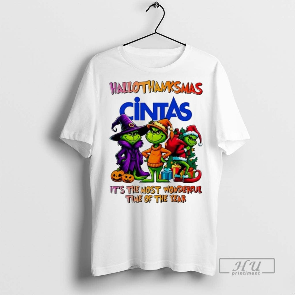 Officials Trending Grinch X Cintas Its The Most - Adult & Kids T-Shirts, Sweatshirts & Hoodies apparel design preview 1