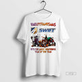 Officials Trending Hallothanksmas Characters Vs Swift - Adult & Kids T-Shirts, Sweatshirts & Hoodies apparel design preview 1