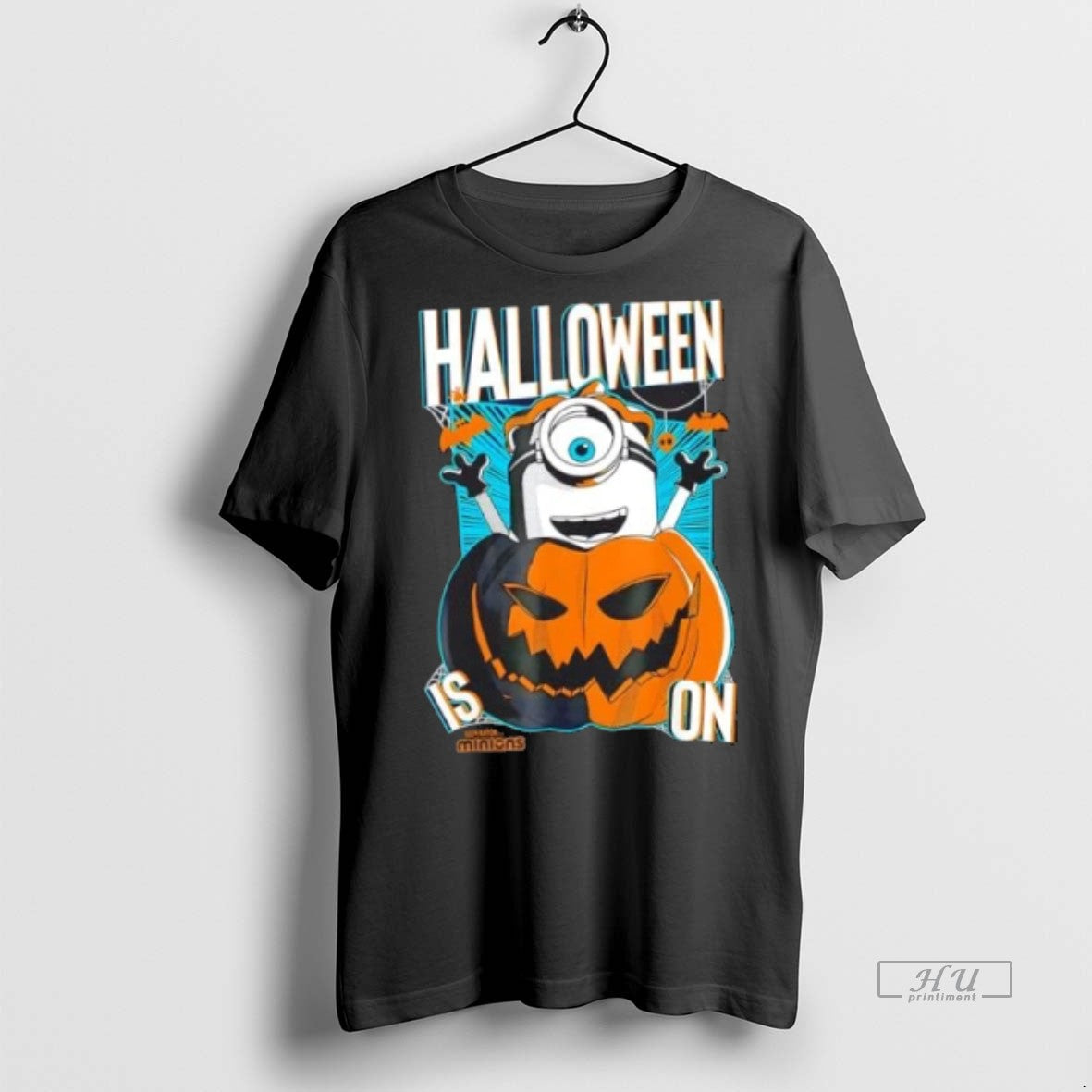 Officials Trending Halloween Is On Minions Sweater - Adult & Kids T-Shirts, Sweatshirts & Hoodies apparel design preview 1