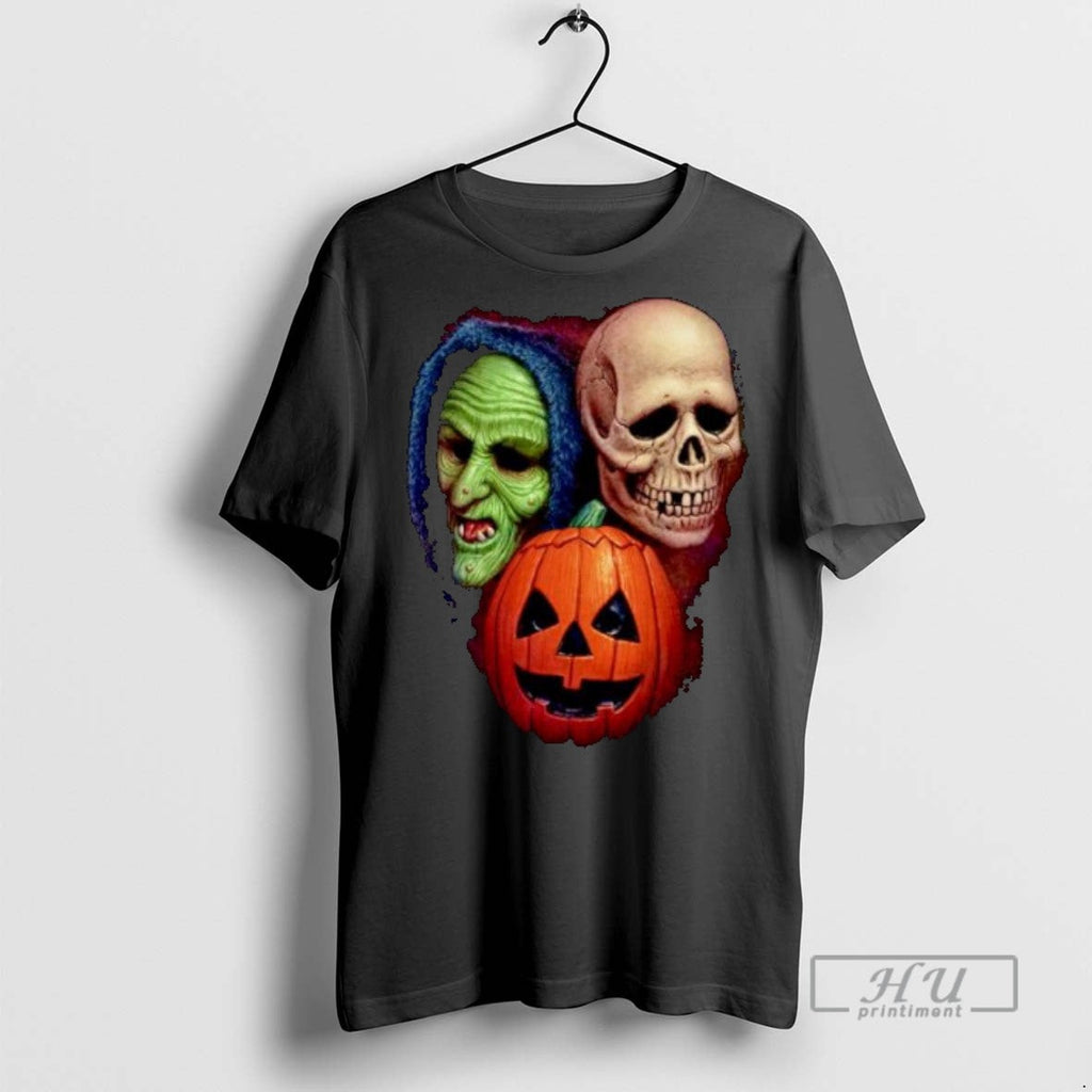 Officials Trending Halloween Trio Masks Ornaments - Adult & Kids T-Shirts, Sweatshirts & Hoodies apparel design preview 1