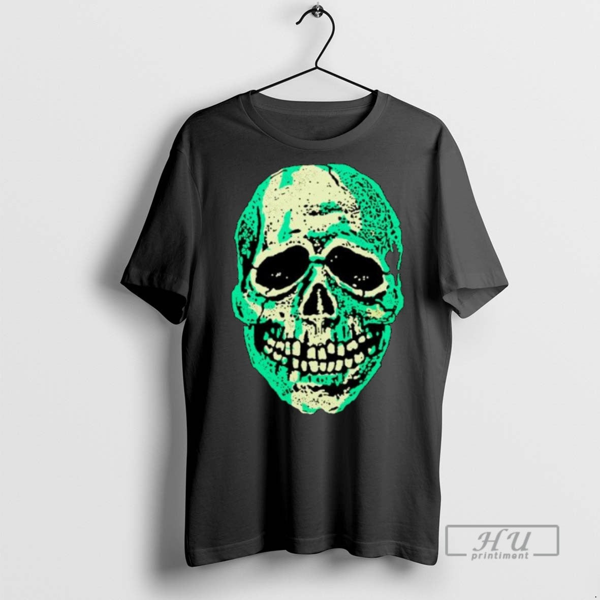 Officials Trending Halloween Trio Skull Ornaments - Adult & Kids T-Shirts, Sweatshirts & Hoodies apparel design preview 1
