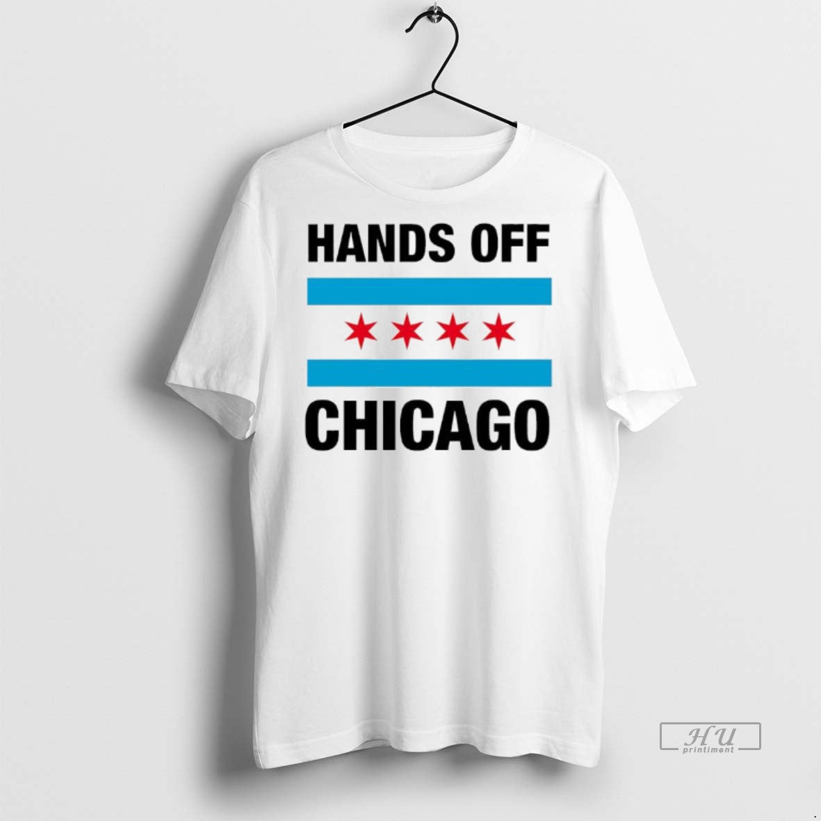 Officials Trending Hands Off Chicago Logo Sweater - Adult & Kids T-Shirts, Sweatshirts & Hoodies apparel design preview 1