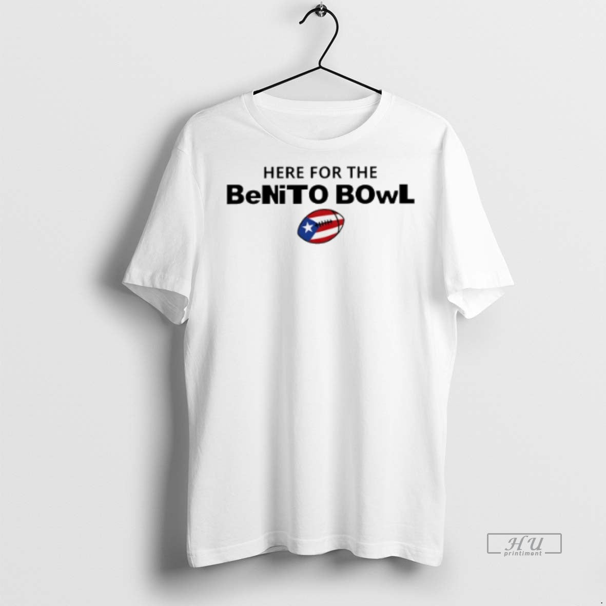 Officials Trending Here For The Benito Bowl Bad Bunny - Adult & Kids T-Shirts, Sweatshirts & Hoodies apparel design preview 1