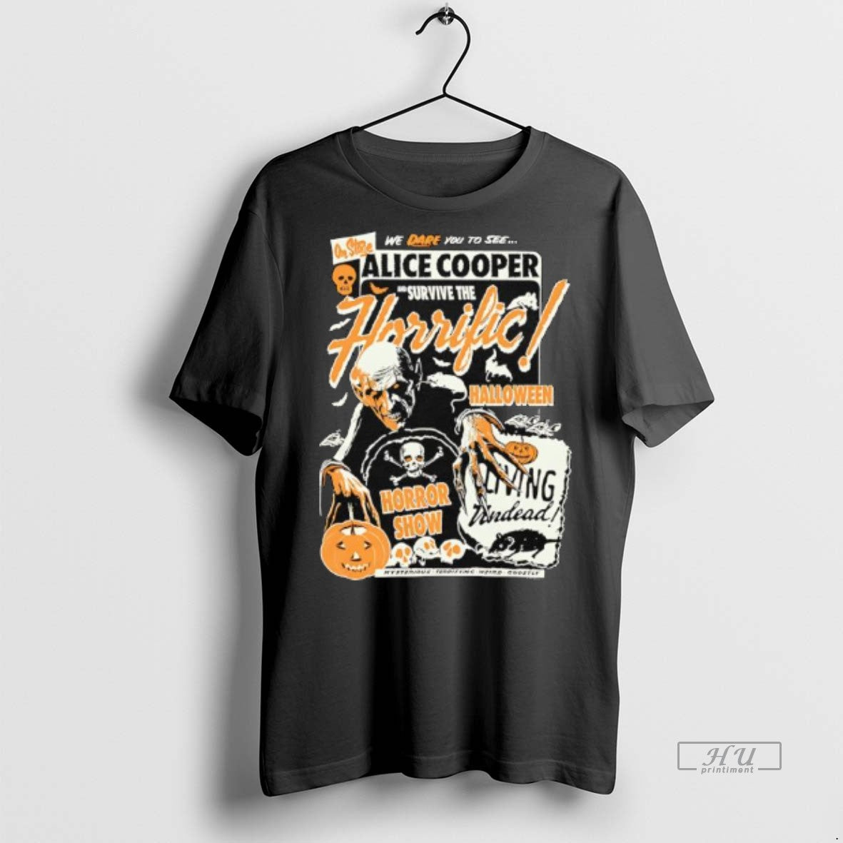 Officials Trending Horrific Halloween Horror Show - Adult & Kids T-Shirts, Sweatshirts & Hoodies apparel design preview 1