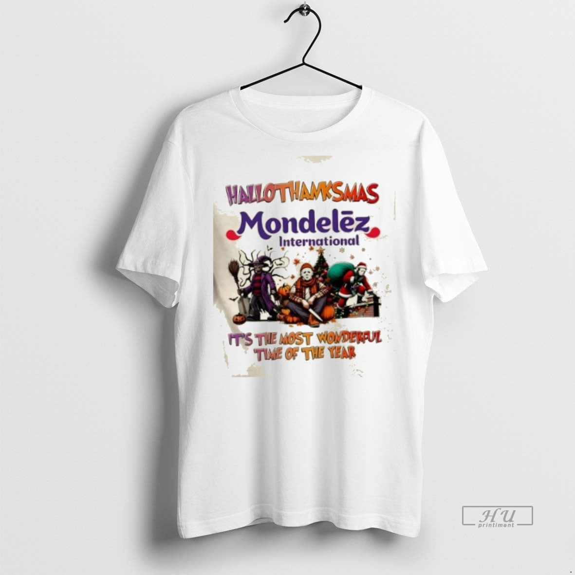 Officials Trending Horror Movies Halloween X Mondelez - Adult & Kids T-Shirts, Sweatshirts & Hoodies apparel design preview 1
