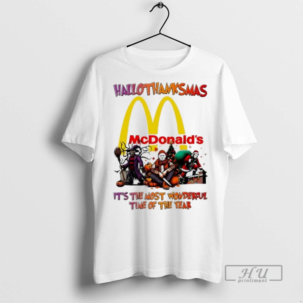 Officials Trending Horror Movies X Mcdonalds Its The - Adult & Kids T-Shirts, Sweatshirts & Hoodies apparel design preview 1