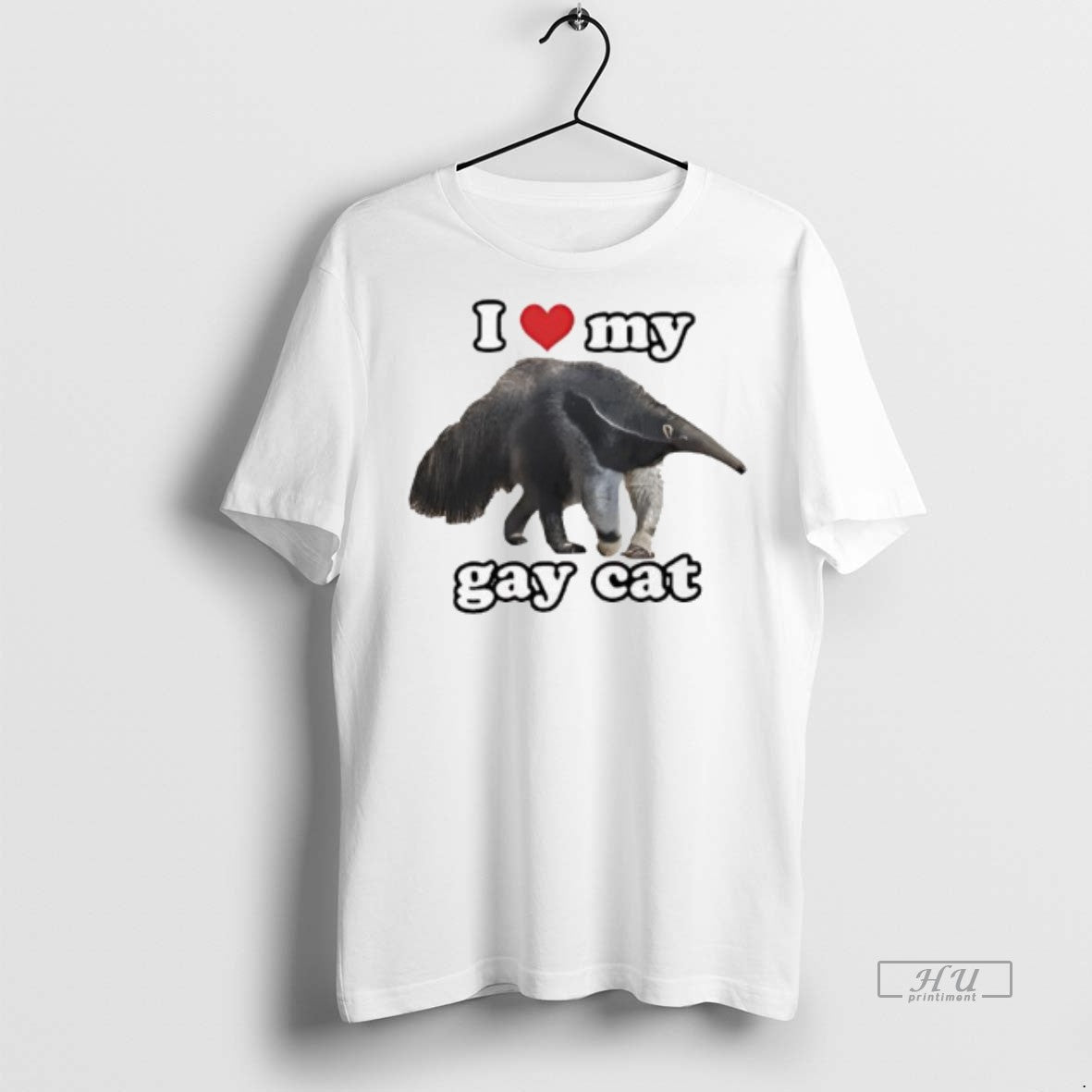 Officials Trending I Love My Gay Cat Giant Anteater - Adult & Kids T-Shirts, Sweatshirts & Hoodies apparel design preview 1