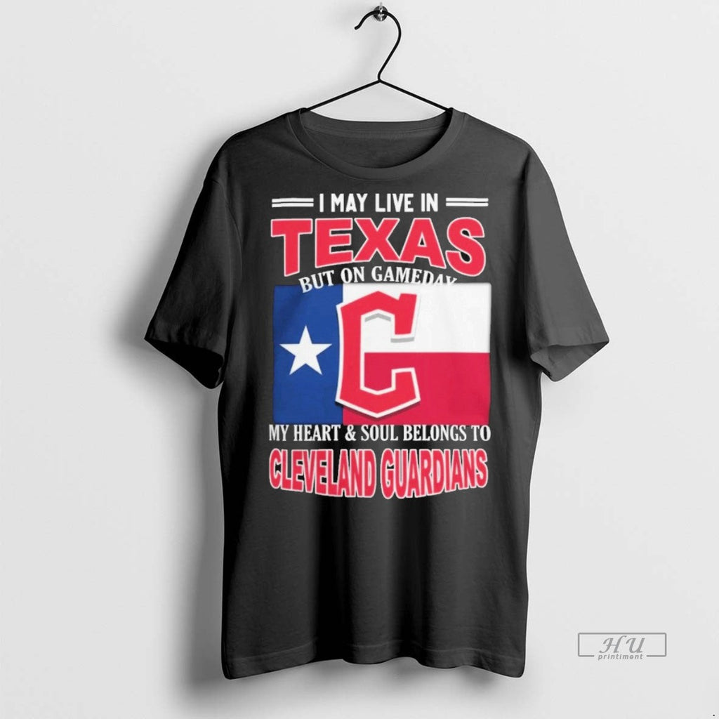 Officials Trending I May Live In Texas But On Gameday - Adult & Kids T-Shirts, Sweatshirts & Hoodies apparel design preview 1