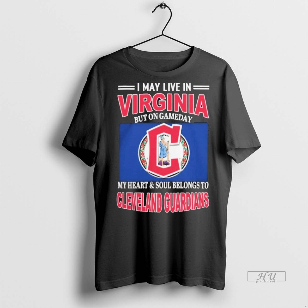 Officials Trending I May Live In Virginia But On - Adult & Kids T-Shirts, Sweatshirts & Hoodies apparel design preview 1
