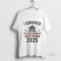 Officials Trending I Survived The Government Shutdown - Adult & Kids T-Shirts, Sweatshirts & Hoodies apparel design preview 1