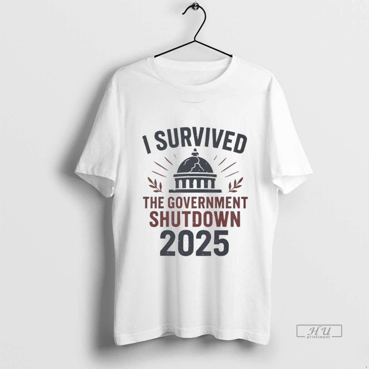 Officials Trending I Survived The Government Shutdown - Adult & Kids T-Shirts, Sweatshirts & Hoodies apparel design preview 1