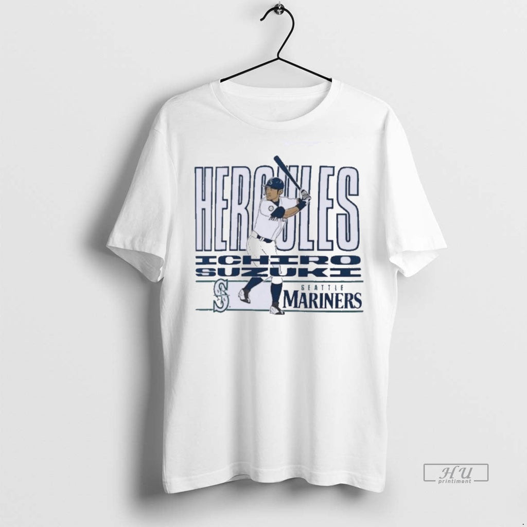 Officials Trending Ichiro Suzuki Seattle Mariners - Adult & Kids T-Shirts, Sweatshirts & Hoodies apparel design preview 1