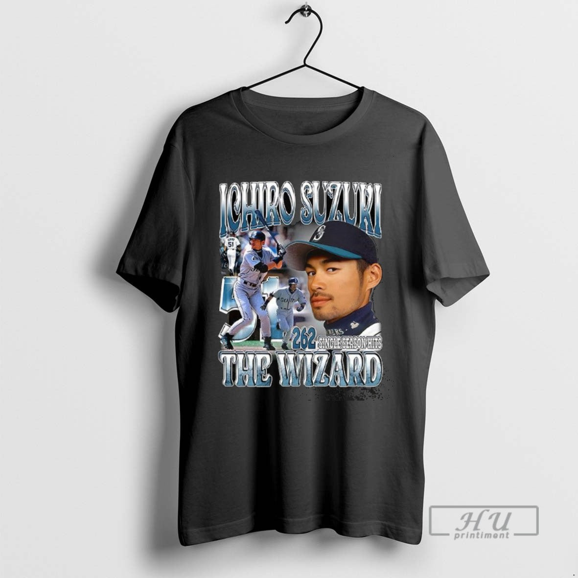 Officials Trending Ichiro Suzuki The Wizard 262 - Adult & Kids T-Shirts, Sweatshirts & Hoodies apparel design preview 1