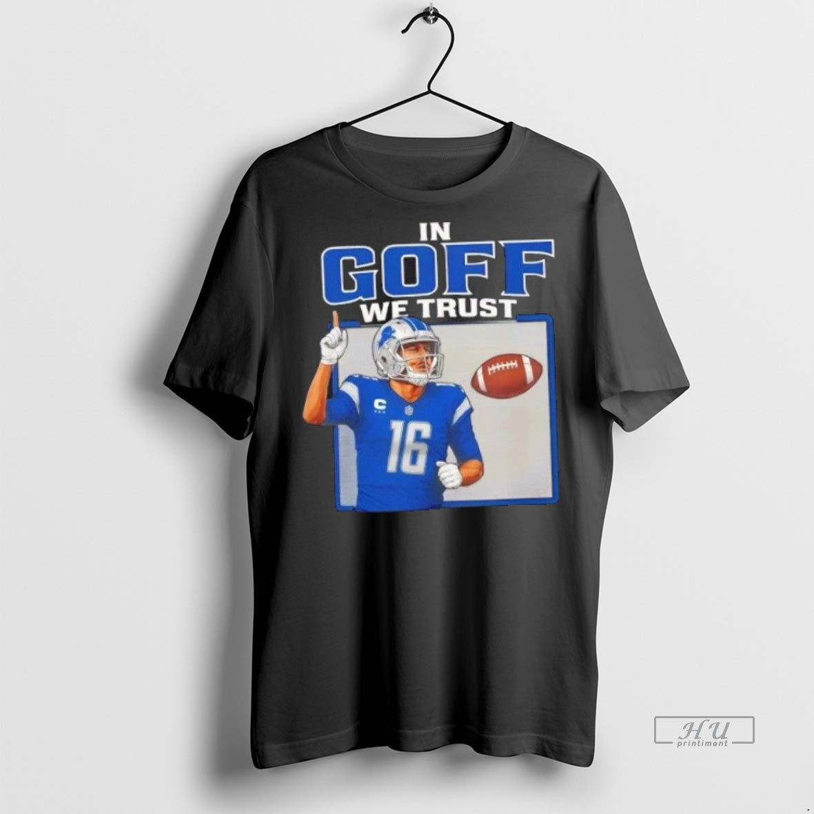 Officials Trending In Goff We Trust Detroit Lions - Adult & Kids T-Shirts, Sweatshirts & Hoodies apparel design preview 1