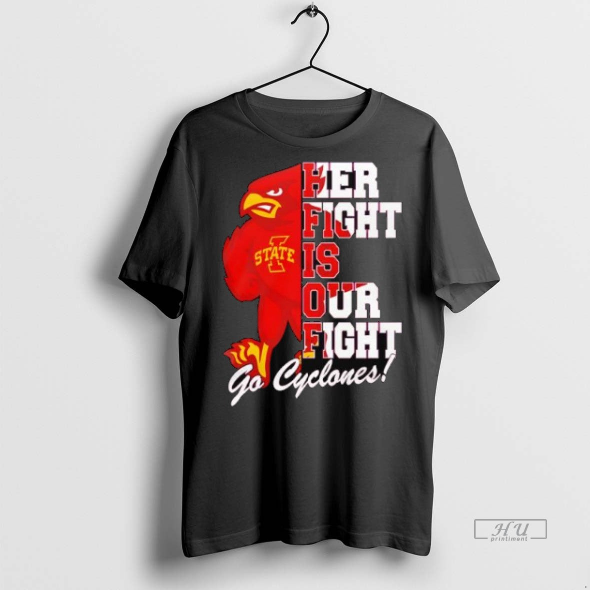 Officials Trending Iowa State Cyclones Tackle Cancer - Adult & Kids T-Shirts, Sweatshirts & Hoodies apparel design preview 1