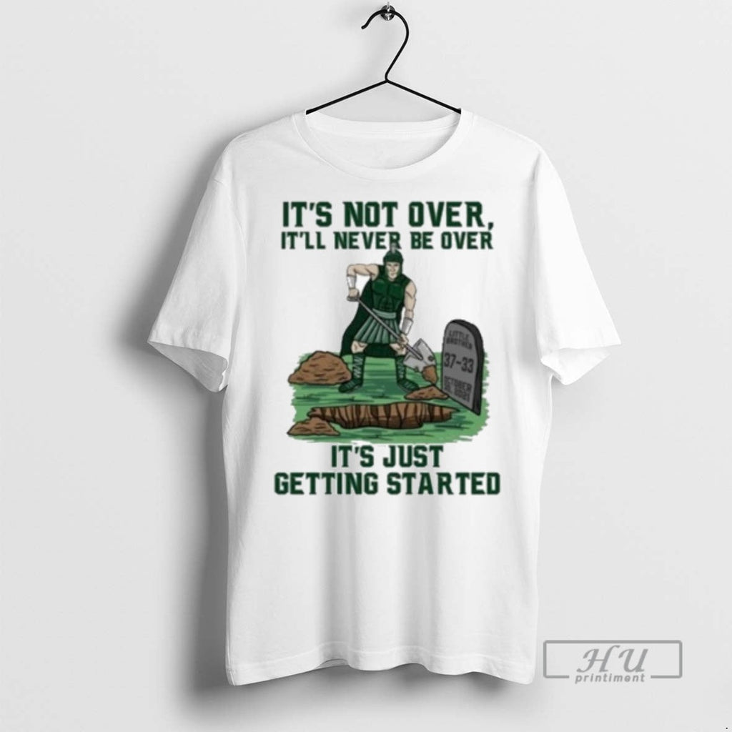 Officials Trending Its Not Oven Itll Never Be Over - Adult & Kids T-Shirts, Sweatshirts & Hoodies apparel design preview 1