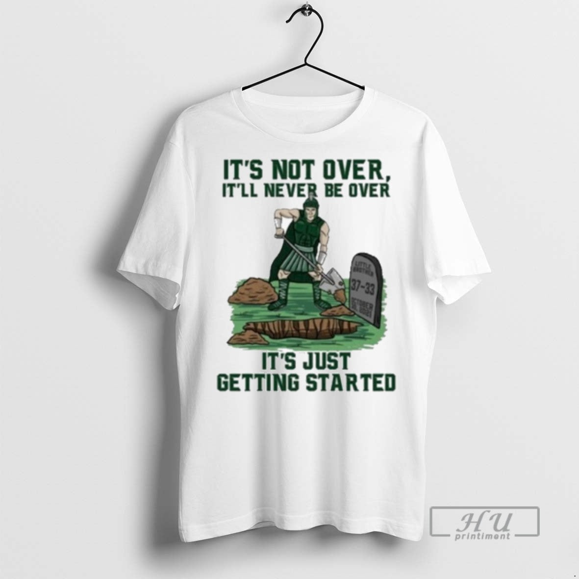 Officials Trending Its Not Oven Itll Never Be Over - Adult & Kids T-Shirts, Sweatshirts & Hoodies apparel design preview 1