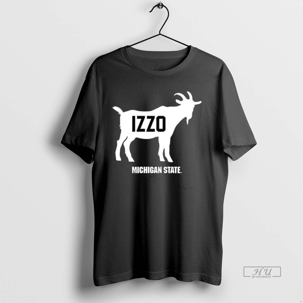Officials Trending Izzo Goat Michigan State - Adult & Kids T-Shirts, Sweatshirts & Hoodies apparel design preview 1