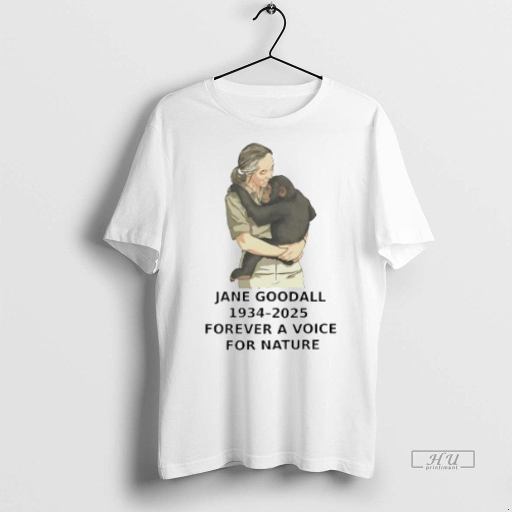 Officials Trending Jane Goodall 1934 2025 Forever A - Adult & Kids T-Shirts, Sweatshirts & Hoodies apparel design preview 1
